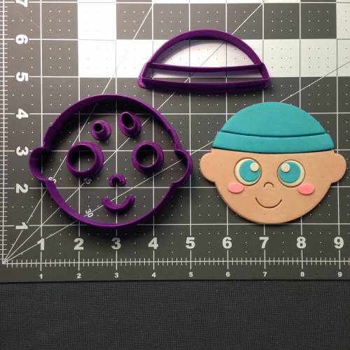 Baby Face Cookie Cutter Set