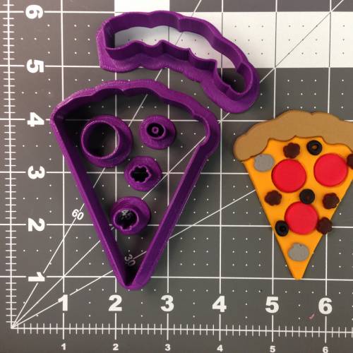 Pizza Slice 266-A841 Cookie Cutter Set