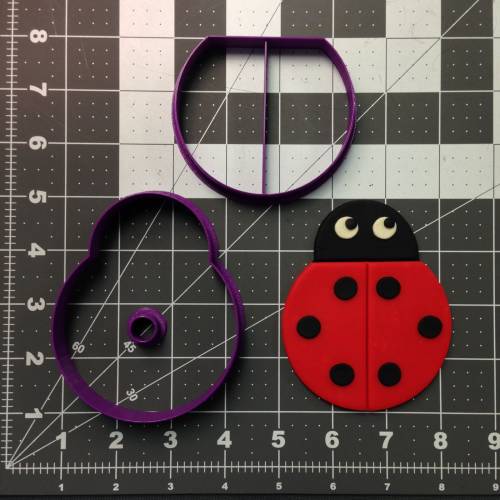Lady Bug 100 Cookie Cutter Set