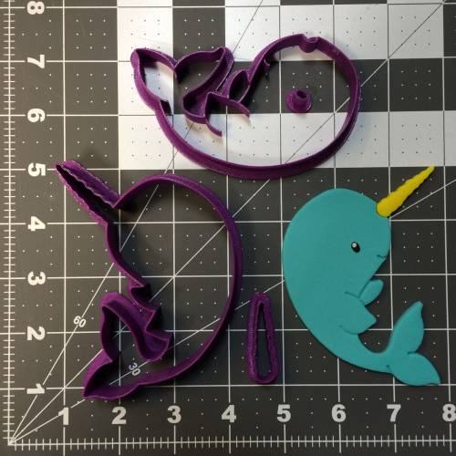 Narwhal 100 Cookie Cutter Set