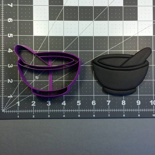 Mortar and Pestle 101 Cookie Cutter
