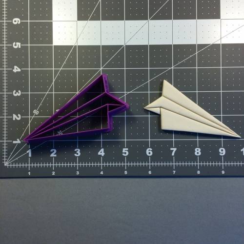 Paper Airplane 102 Cookie Cutter