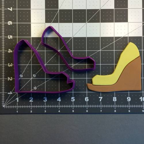 Wedge Shoe 101 Cookie Cutter Set