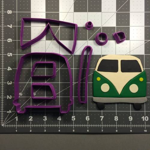 50's Bus 100 Cookie Cutter Set
