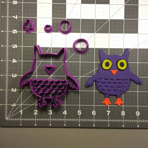 Halloween Owl 100 Cookie Cutter Set