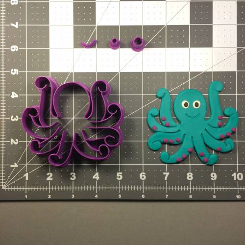 Octopus 102 Cookie Cutter Set