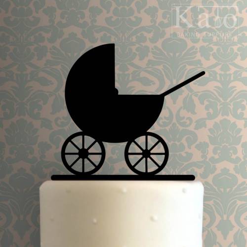 Baby Carriage Cake Topper 100