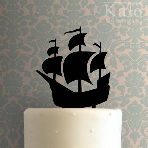 Pirate Ship Cake Topper 100