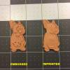 French Bulldog 100 Cookie Cutter and Stamp written