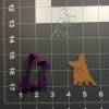 French Bulldog 101 Cookie Cutter and Stamp (imprinted 1)