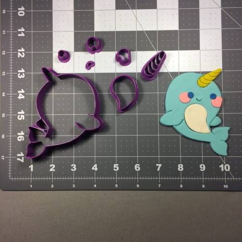 Narwhal 102 Cookie Cutter Set