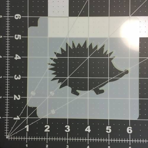 Hedgehog Stencil 100