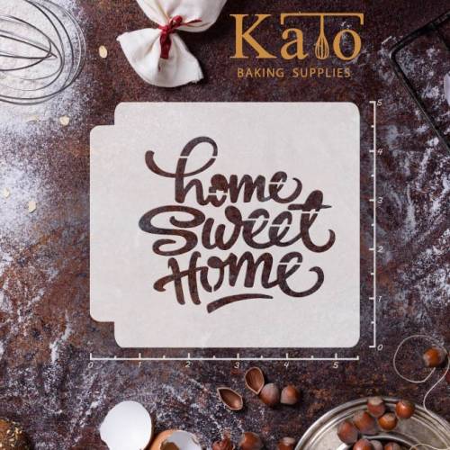Home Sweet Home 783-069 Stencil (4 inch)