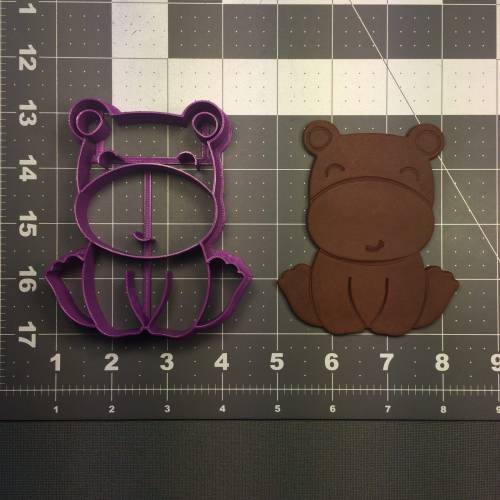 Hippo Baby 101 Cookie Cutter