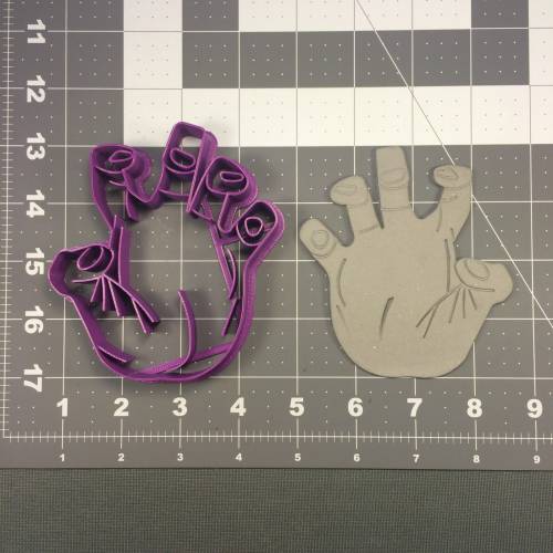 Zombie Hand 100 Cookie Cutter