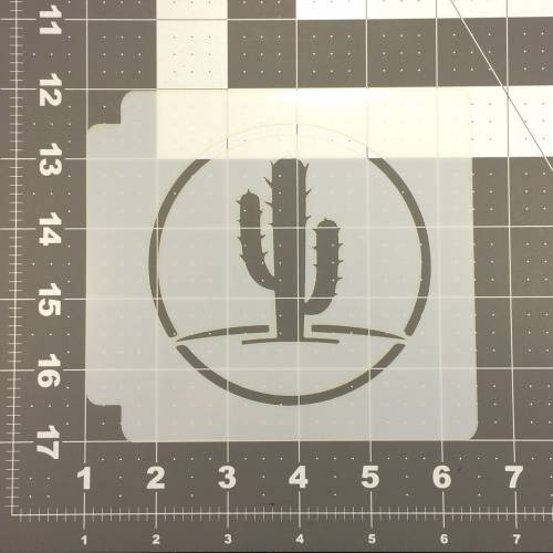 Cactus Stencil 100