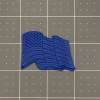 Flag 100 Cookie Cutter and Stamp Embossed (2)