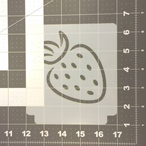 Strawberry Stencil 100