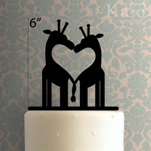 Giraffe Couple Cake Topper 101