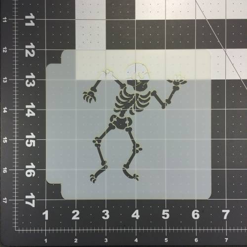 Halloween Skeleton Stencil 100