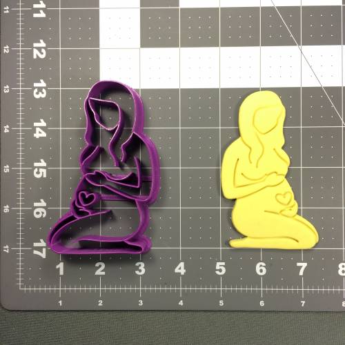 Pregnant Woman 102 Cookie Cutter