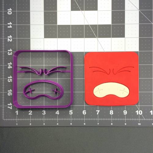 Square Emoji 101 Cookie Cutter Set