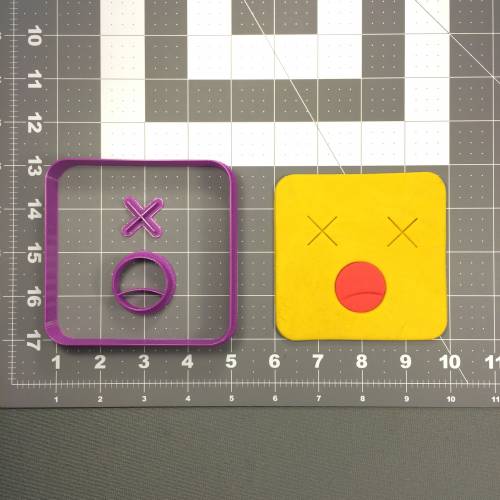Square Emoji 102 Cookie Cutter Set
