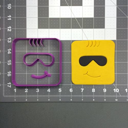 Square Emoji 103 Cookie Cutter Set