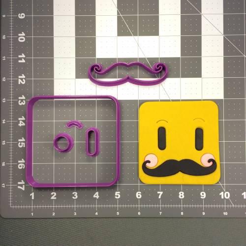 Square Emoji 105 Cookie Cutter Set