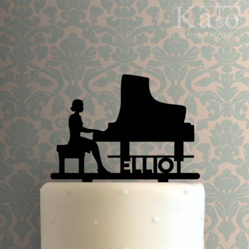 Custom Piano 225-729 Cake Topper