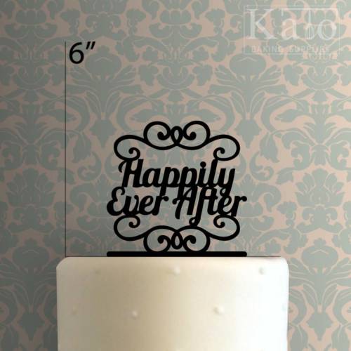 Happily Ever After 225-450 Cake Topper